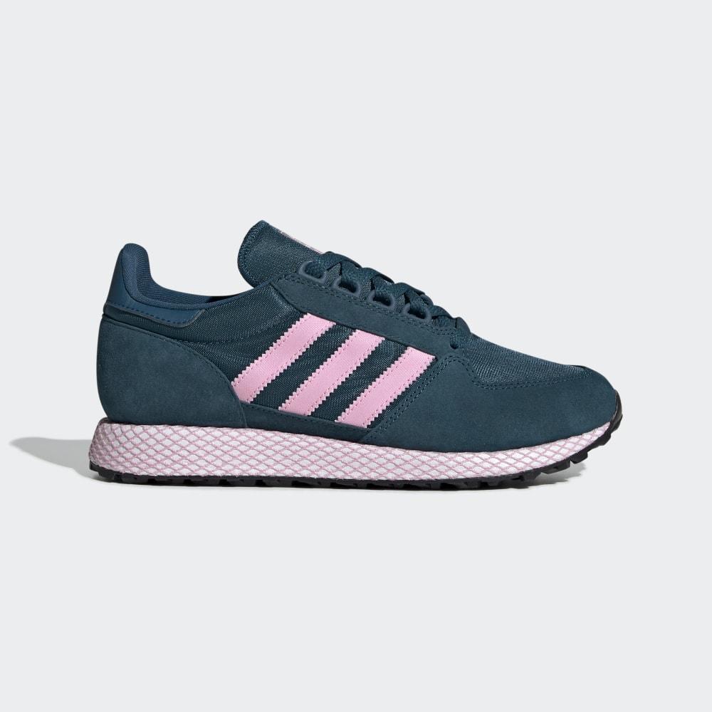Originals Adidas Forest Grove Dama Romania - Roz/Negrii EE5876